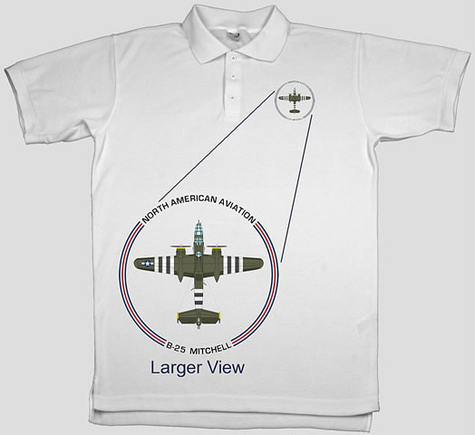 B-25 Mitchell Polo Shirt